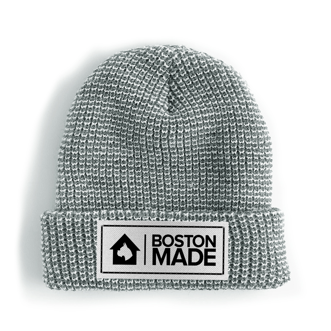 Boston Made Heather Logo Beanie