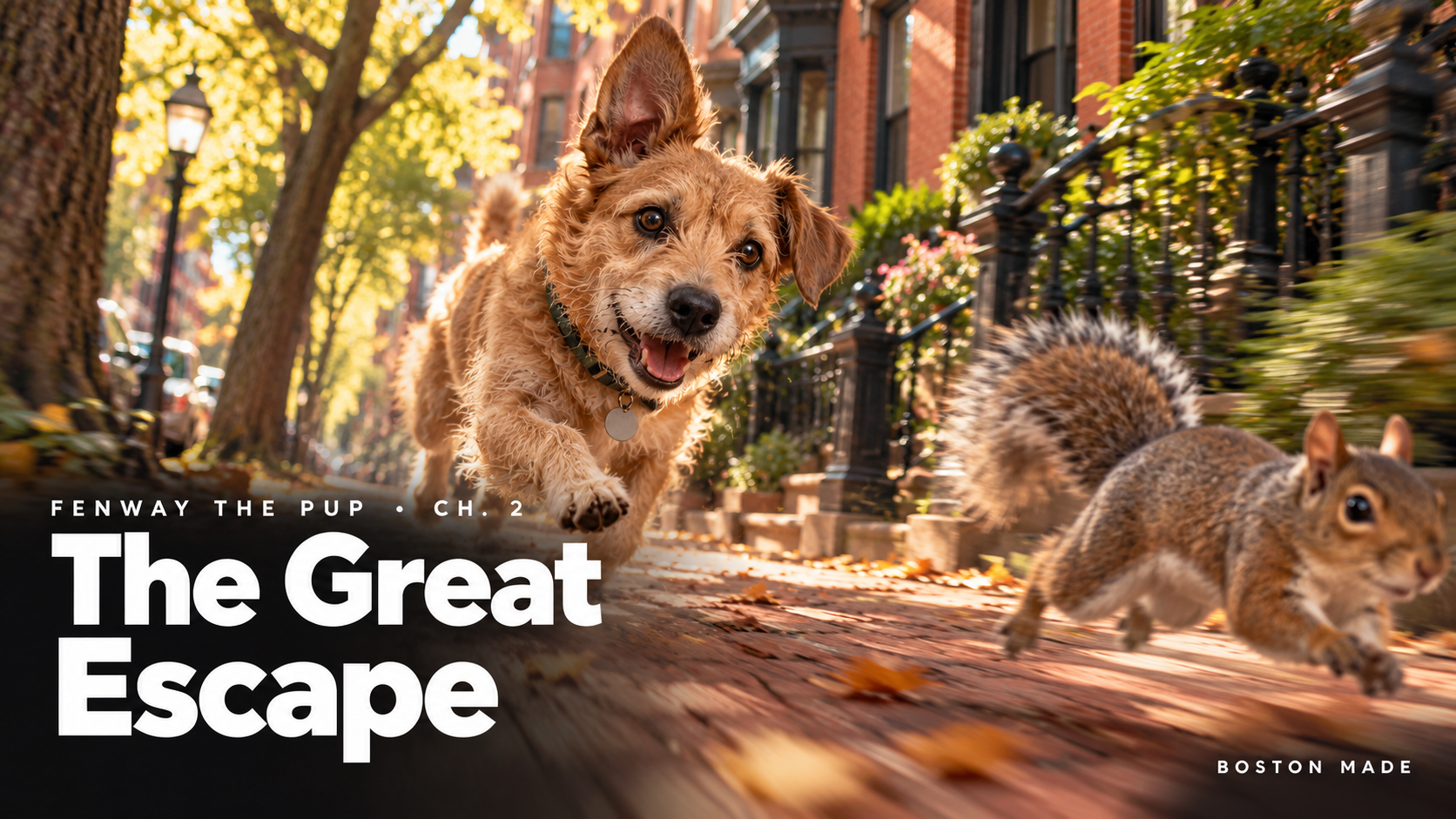 Fenway the Pup, Ch. 2: The Great Escape