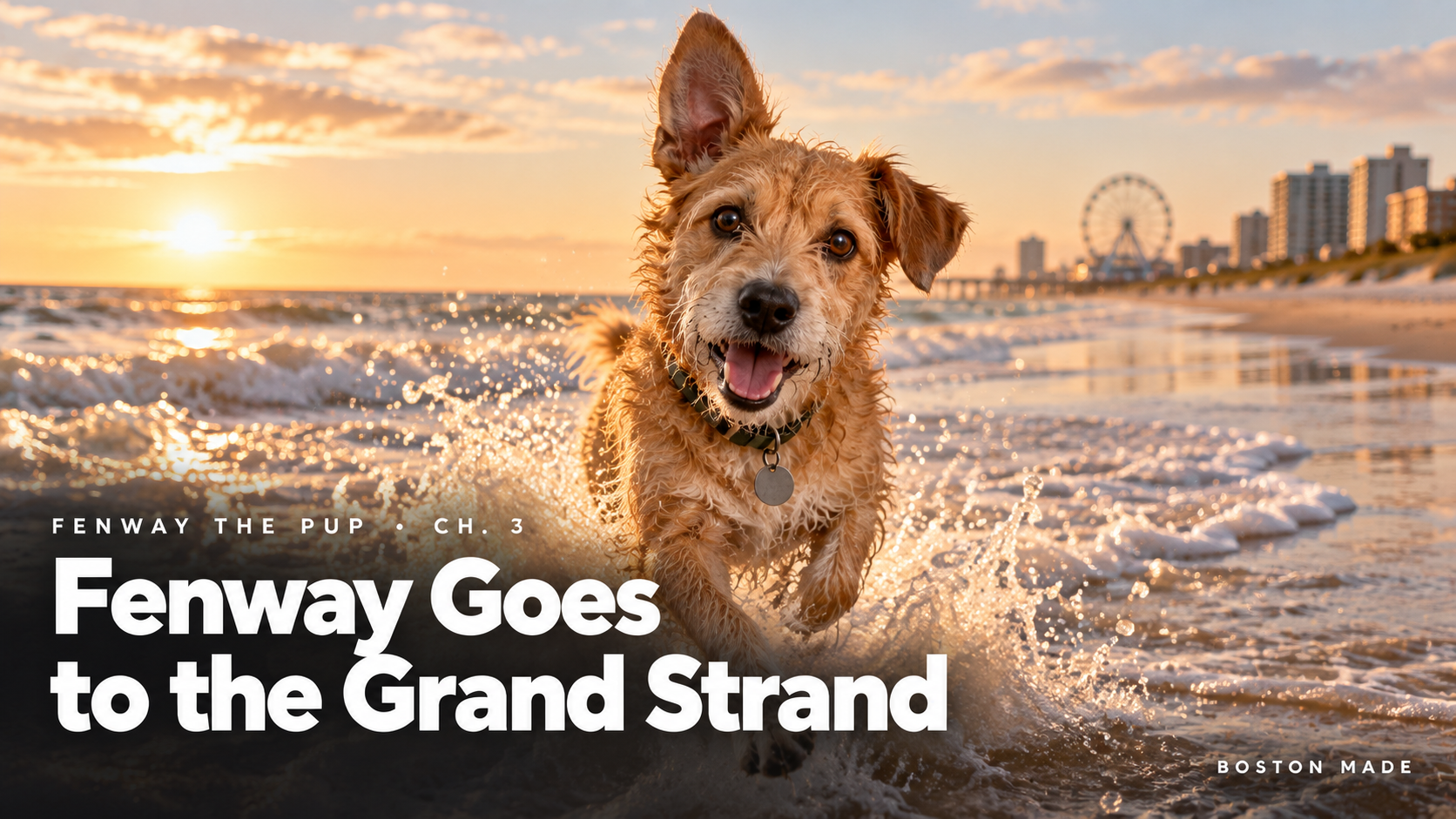 Fenway the Pup, Ch. 3: Fenway Goes to the Grand Strand