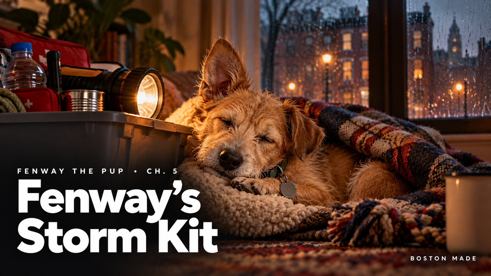 Fenway the Pup, Ch. 5: Fenway’s Storm Kit